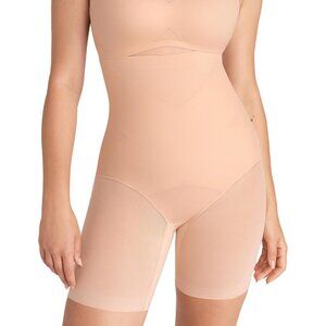Women's Blush Super Power Short High Compression Waist Thigh Shaper Shapewear
